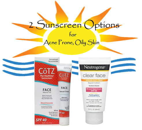 Best sunscreen for acne prone skin sun screen for the face that won’t cause breakouts products for oily skin Mattify cosmetics beauty blog makeup tips for summer to get makeup to stay put during hot humid weather and prevent clogged pores without causing breakouts 