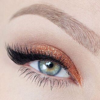Copper bronze eye shadow looks for spring and summer mattify cosmetics vegan makeup 