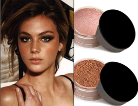 How to highlight and contour to reshape your face Mattify cosmetics makeup for oily skin foundation strobing highlighter and matte contouring bronzer for dark tan skin tones natural makeup looks to get glowing skin vegan products cruelty-free companies 