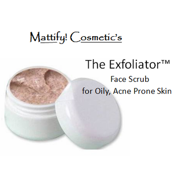 products for men with acne Mattify cosmetics face scrub to unclog pores and get rid of blackheads for soft smooth skin 