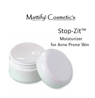 Light Weight Moisturizer for Acne Prone Skin That Will Not Clog Pores or Cause Breakouts: Stop-Zit Gel Hydrator by Mattify Cosmetics Vegan Skincare Products 