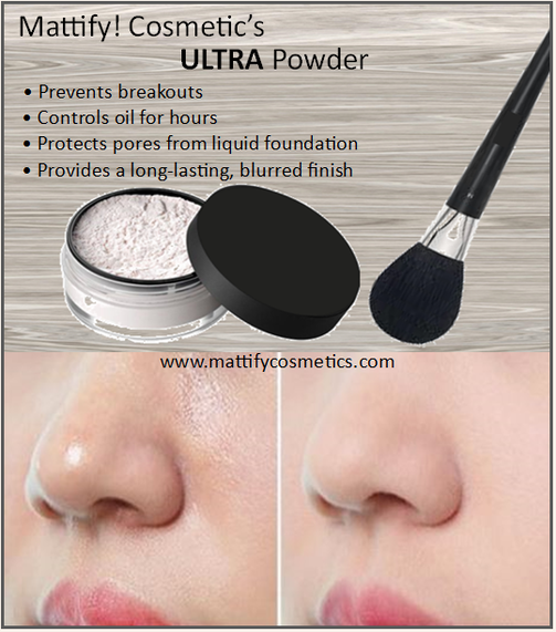 best powder for oily skin how to stop acne breakouts mattify cosmetics ultra powder matte transparent setting